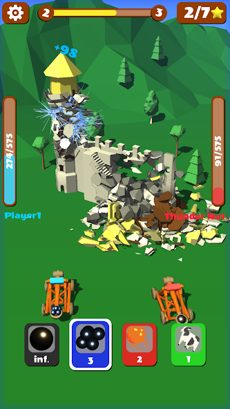 Castle Smashers gameplay screenshot from Google Play